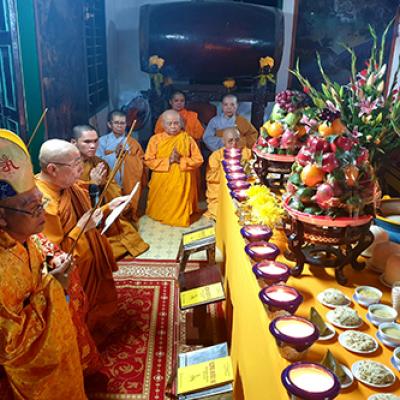 Lễ khai đàn Dược Sư Thất Châu Cầu Thọ Đức Thầy Tông Trưởng Liên Tông Tịnh Độ Non Bồng